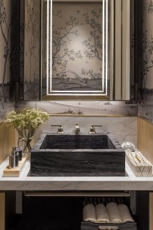 Ανατολικό στυλ στο εσωτερικό του chinoiserie