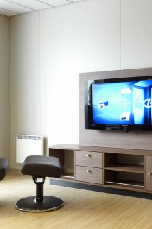 Ξύλινη βάση τηλεόρασης