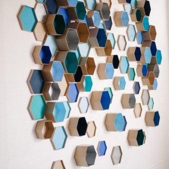 Διακοσμητικό πάνελ από χαρτί και χαρτόνι