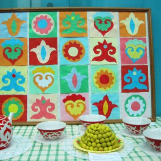 Διακοσμητικό πάνελ από χαρτί με σχέδιο