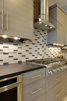 Κρυφό φωτισμό μονάδας κουζίνας