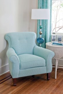 Μπλε καρέκλα