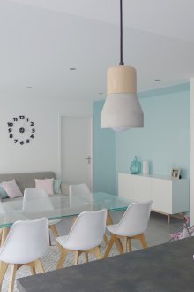 Ανοιχτό μπλε σαλόνι