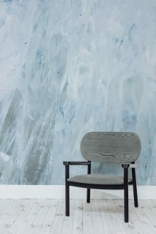 Στερεοσκοπική ταπετσαρία μπλε