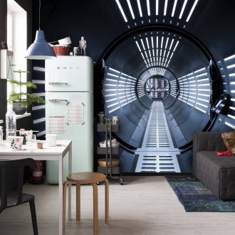 Στερεοσκοπική ταπετσαρία στην κουζίνα