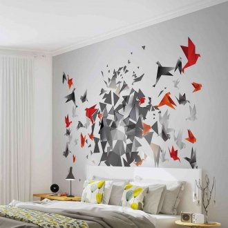 Στερεοσκοπική ταπετσαρία στο διαμέρισμα