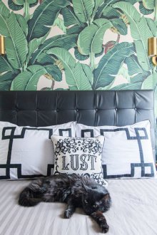 Στερεοσκοπική ταπετσαρία με φύλλα