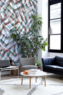 Στερεοσκοπική σύγχρονη ταπετσαρία