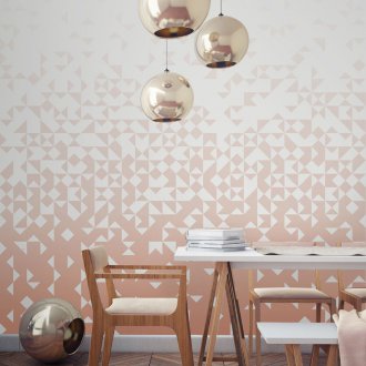 Στερεοσκοπική ταπετσαρία σε παστέλ χρώματα