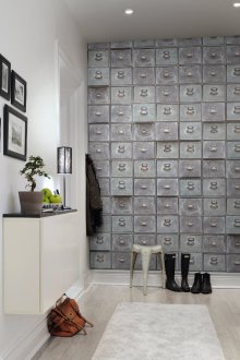 Στερεοσκοπική ταπετσαρία στο διάδρομο