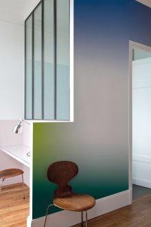 Στερεοσκοπική ταπετσαρία πολύχρωμη