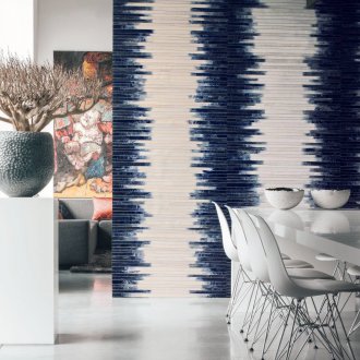 Μπλε στερεοσκοπική ταπετσαρία