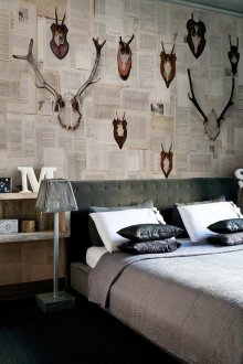 Στερεοσκοπική ταπετσαρία στην κρεβατοκάμαρα