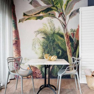 Τροπική στερεοσκοπική ταπετσαρία