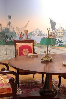 Στερεοσκοπική ταπετσαρία σε ανατολίτικο στυλ