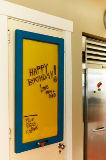 Λευκό χαρτόνι για σημειώσεις