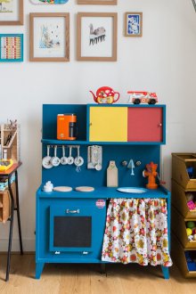 Αποθήκευση παιχνιδιών σε παιδικό δωμάτιο