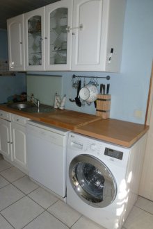 Πλυντήριο ρούχων στην κουζίνα