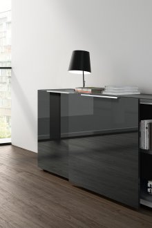 Ντουλάπι στο καθιστικό για βιβλία