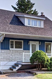 Στέγη σπιτιού με ρετιρέ σε ρουστίκ στιλ