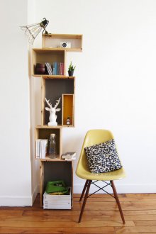 Ξύλινα ράφια