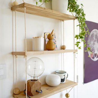 Καθίσματα ράφια οικολογικού στυλ