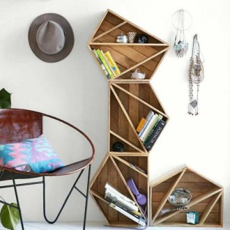 Rack για ένα δωμάτιο αίθουσα πρωτότυπο