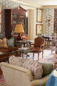 Ο συνδυασμός καφέ σε ένα εκλεκτικό εσωτερικό