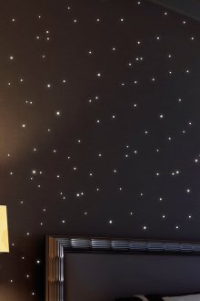 Λαμπερό ταπετσαρία σκούρο