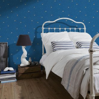 Λαμπερό ταπετσαρία με αστέρια