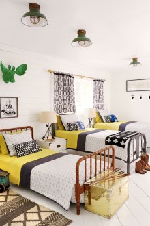 Μοντέρνο σχέδιο για τρία παιδιά