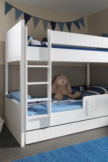 Λευκό κουκέτα για παιδιά