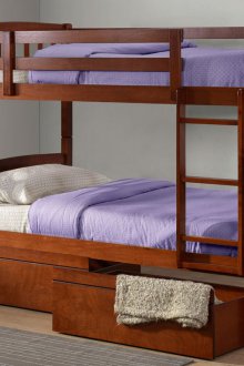 Δρύινο κουκέτα για παιδιά