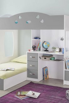 Γκρίζο κουκέτα για παιδιά