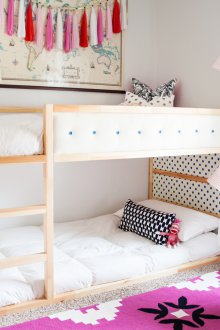 Μοντέρνο κρεβάτι με κουκέτα