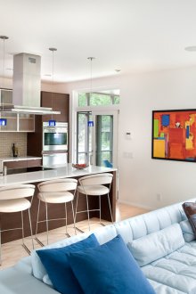 Σχεδιασμός κουζίνας 20 τ.μ. στο σπίτι