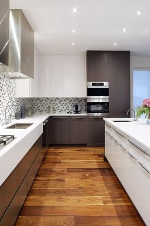 Σχεδιασμός κουζίνας 20 τ.μ. με σετ