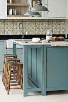 Κουζίνα σε μπλε αποχρώσεις