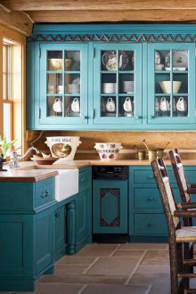 Blue Country Κουζίνα