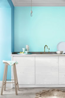 Ο συνδυασμός του μπλε στην κουζίνα