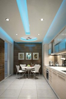 LED οροφής μπλε