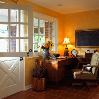 Ιταλικό στυλ στο εσωτερικό του γραφείου