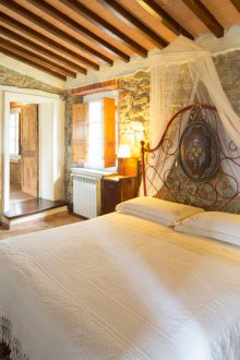 Ιταλικό στυλ στο εσωτερικό του υπνοδωματίου