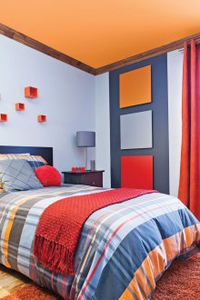 Σχεδιασμός κουρτινών για παιδικό δωμάτιο σε cringles