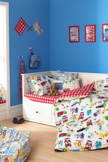 Σχεδιασμός κλωστοϋφαντουργίας για παιδικό δωμάτιο