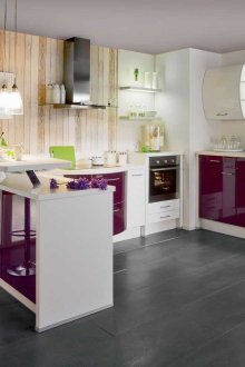 Σχεδιασμός κουζίνας με ιταλικό μπαρ