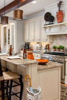 Γαλλικός σχεδιασμός κουζίνας στυλ