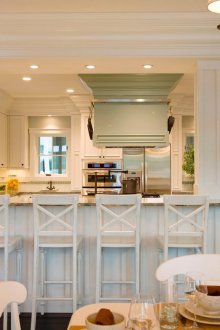 Σχεδιασμός κουζίνας με μπαρ Provence