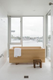 Μινιμαλιστικό μοντέρνο μπάνιο