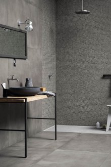 Μοντέρνο μπάνιο μωσαϊκού στυλ